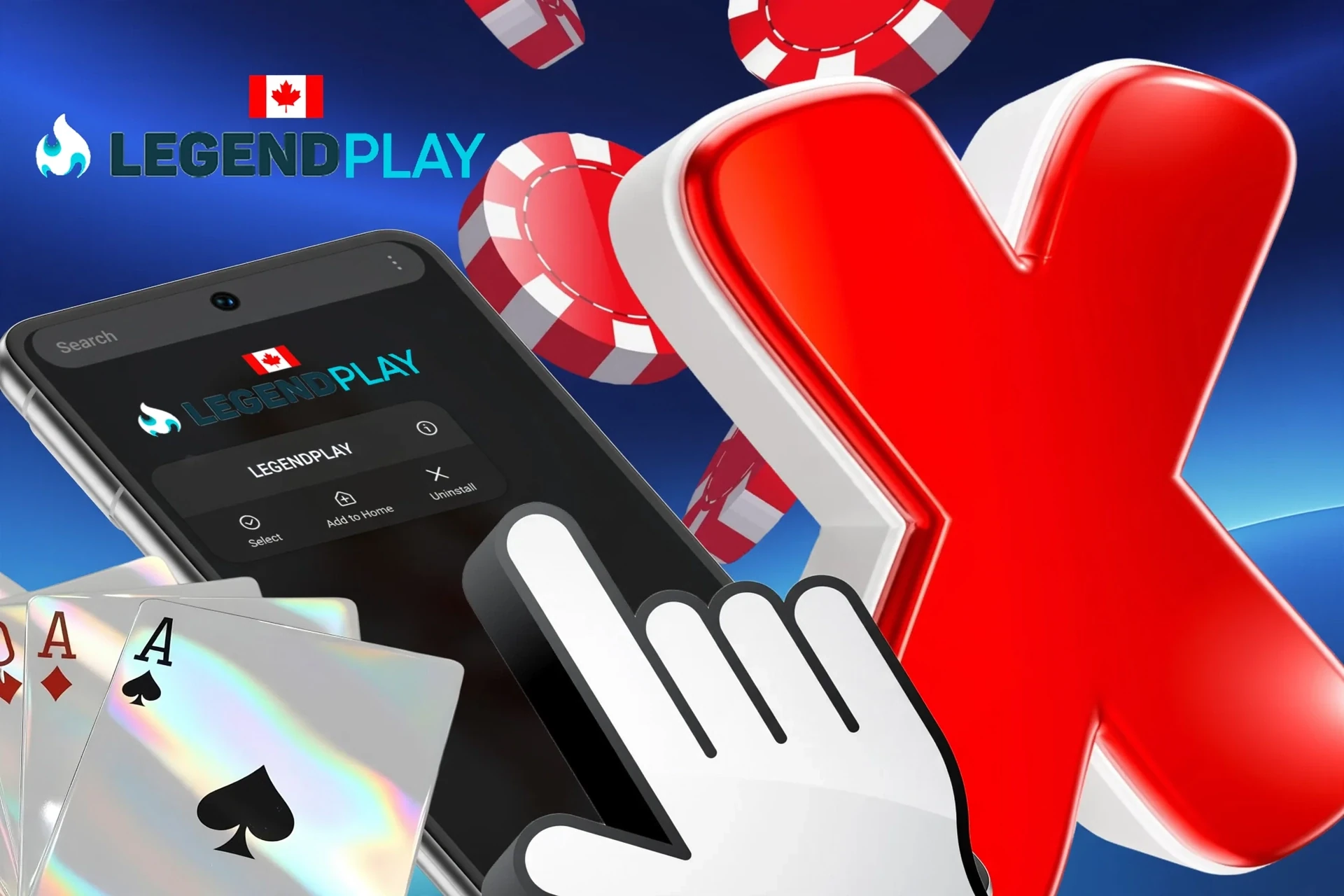 Description of LegendPlay account deletion procedure via support service