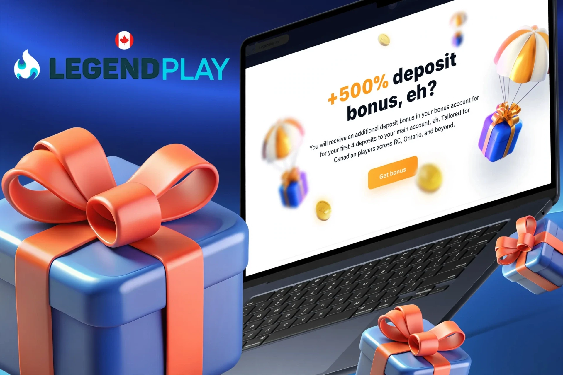 Conditions for receiving a welcome bonus after logging in to your account and depositing funds